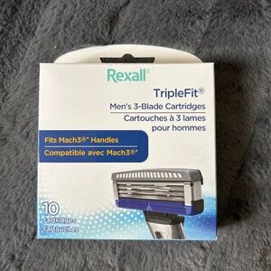 TripleFit Nlade Cartridge- 10 in a box NEW